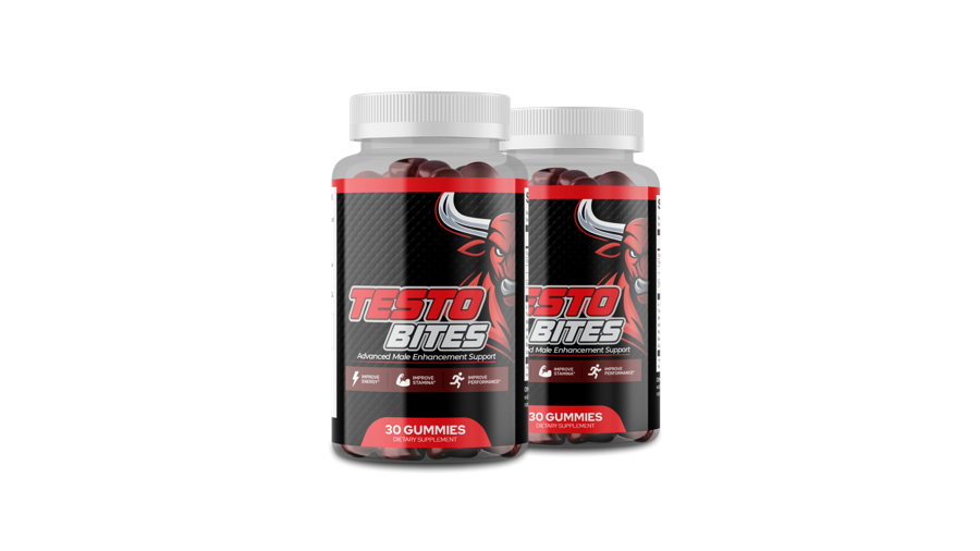 Testo Bites male enhancement support gummies