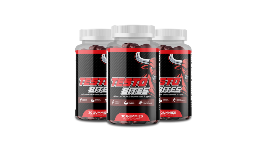 Testo Bites 3 bottles