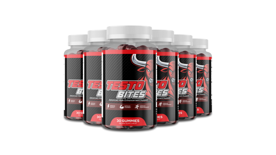 Testo Bites male vitality bottles